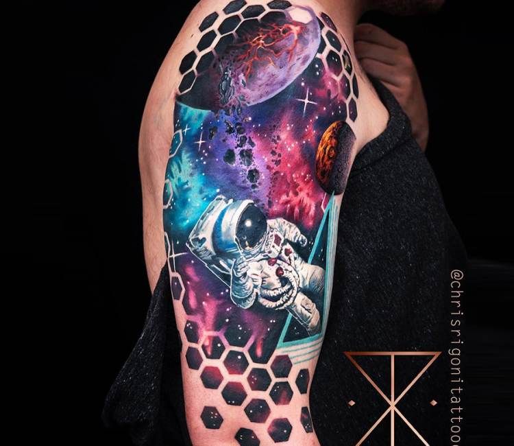 Space Tattoo Ideas 109
