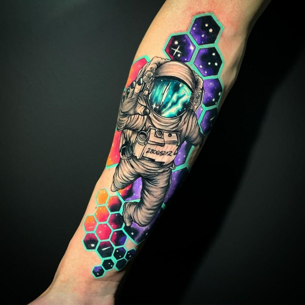Space Tattoo Ideas 112