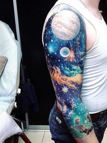 Space Tattoo Ideas 20
