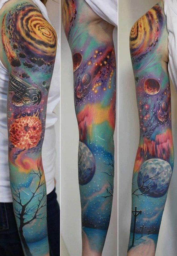 Space Tattoo Ideas 31