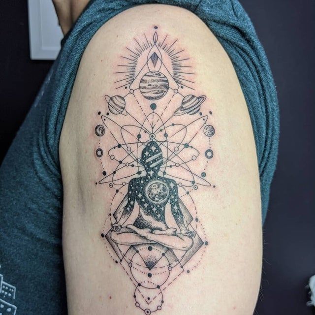 Space Tattoo Ideas 37