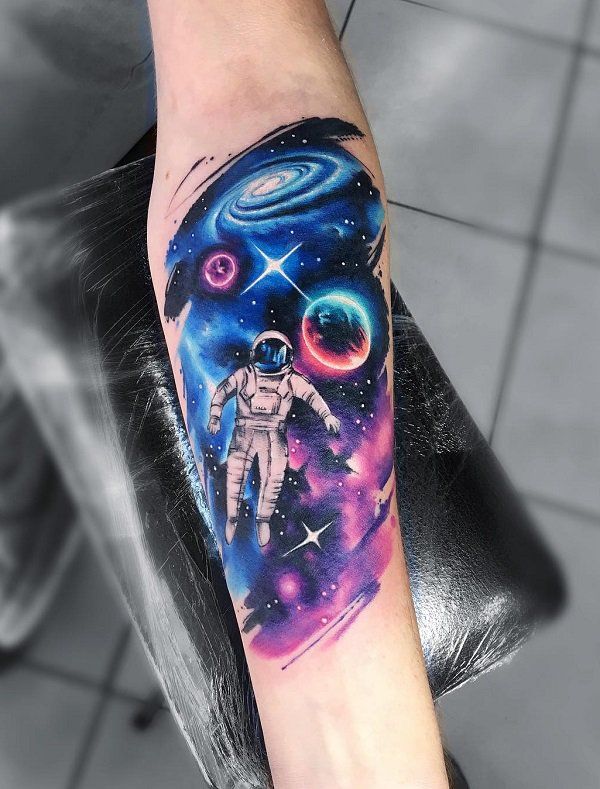 Space Tattoo Ideas 39