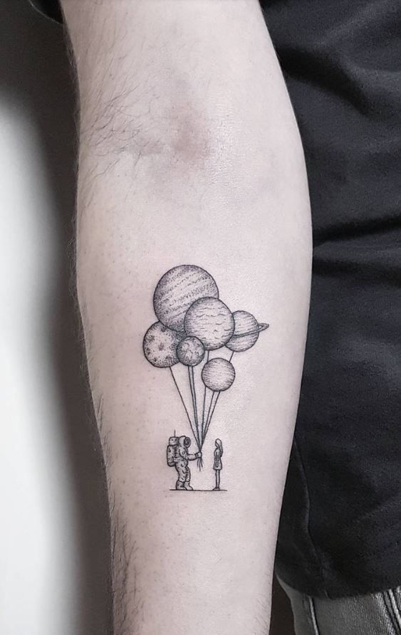 Space Tattoo Ideas 43