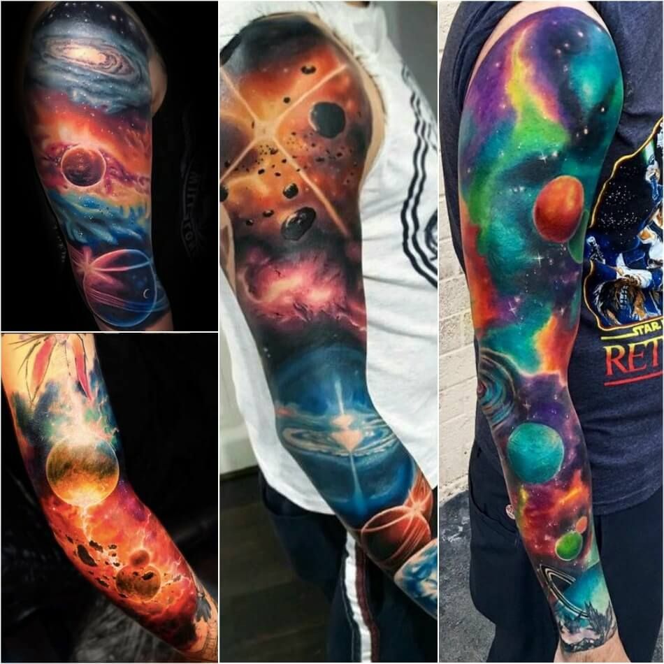 Space Tattoo Ideas 45
