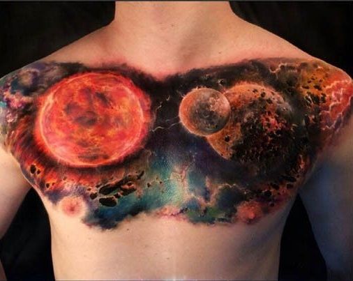 Space Tattoo Ideas 57