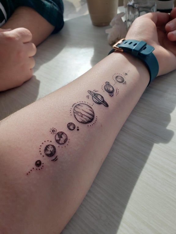 Space Tattoo Ideas 63