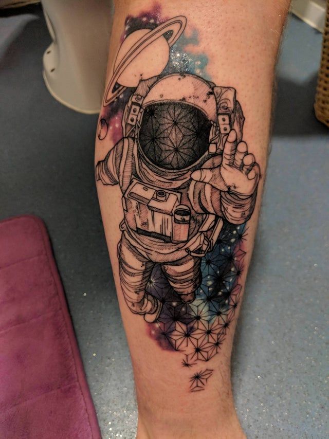 Space Tattoo Ideas 72