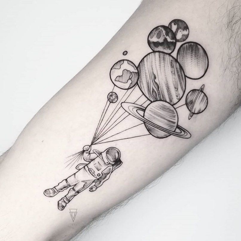 Space Tattoo Ideas 77