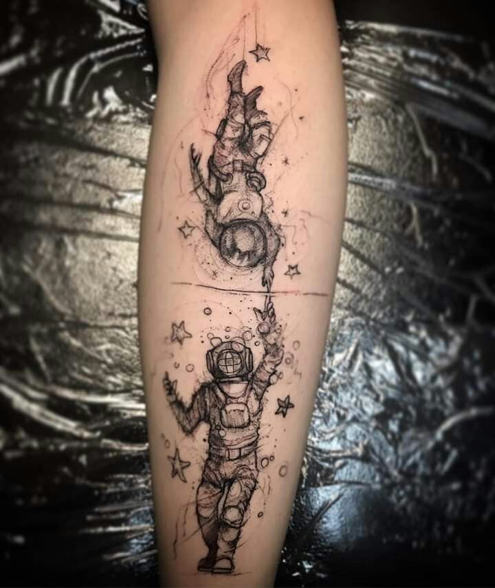 Space Tattoo Ideas 87