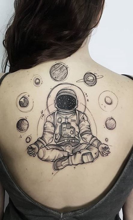 Space Tattoo Ideas 89