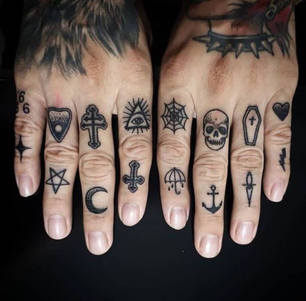 Knuckle Tattoos 133