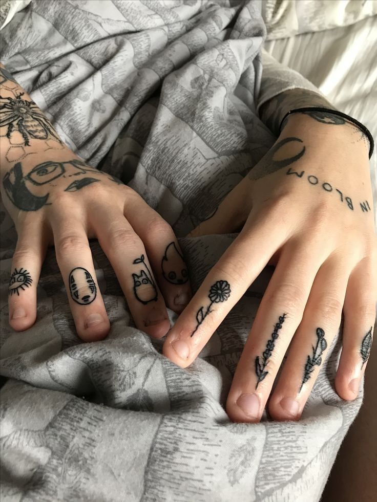 Knuckle Tattoos 138