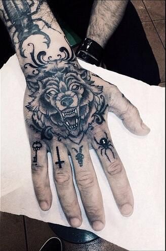 Knuckle Tattoos 16