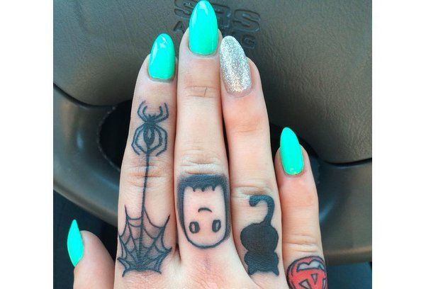 Knuckle Tattoos 21