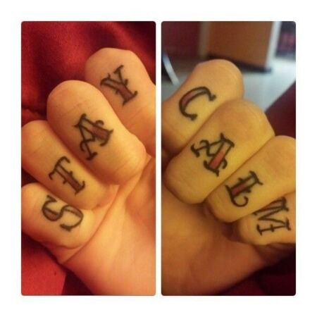 190+ Cool Knuckle Tattoos Ideas in 2022 - TattoosBoyGirl