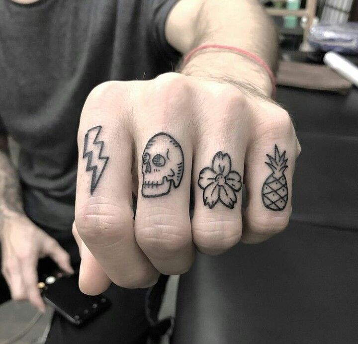 Knuckle Tattoos 74