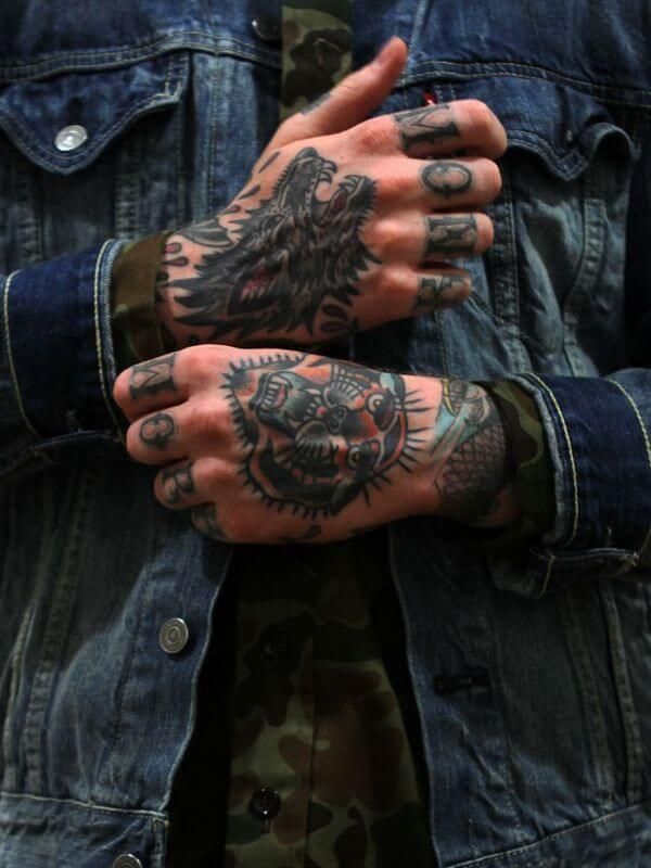 Knuckle Tattoos 82