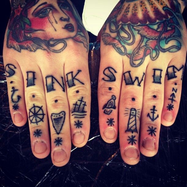 Knuckle Tattoos 99