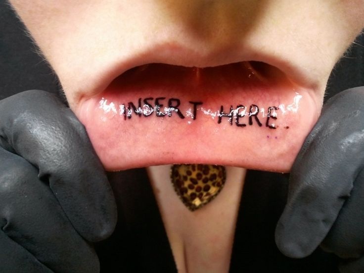 Lip Tattoo Ideas 88