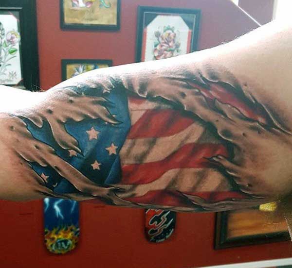 Tattoos Patriotic 45