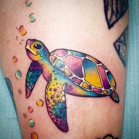 150+ Cute Sea Turtle Tattoos Designs with Meanings (2022) - TattoosBoyGirl