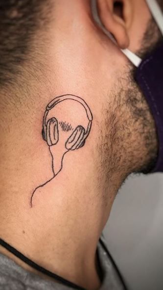 Behind The Ear Tattoos Designs 31