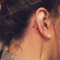 Behind The Ear Tattoos Designs 42