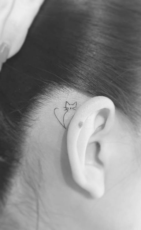 240+ Beautiful Behind the Ear Tattoo Ideas with Meaning (2023) -  TattoosBoyGirl