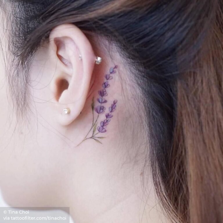 240+ Beautiful Behind the Ear Tattoo Ideas with Meaning (2022 ...