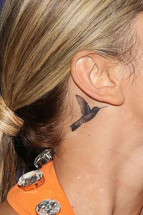 Behind The Ear Tattoo 44