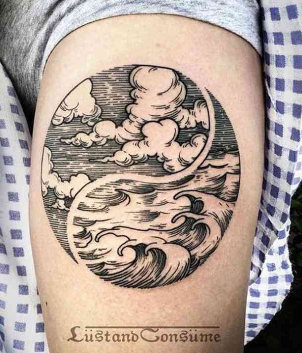 Cloud Tattoos 31