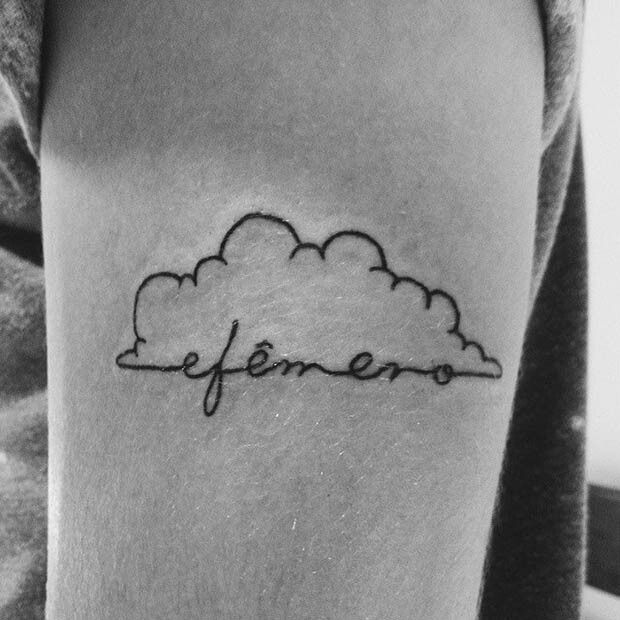 Cloud Tattoos 37