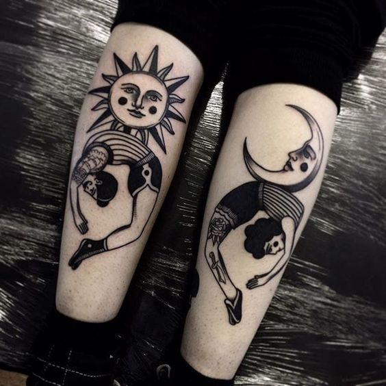 Knee Tattoos 108