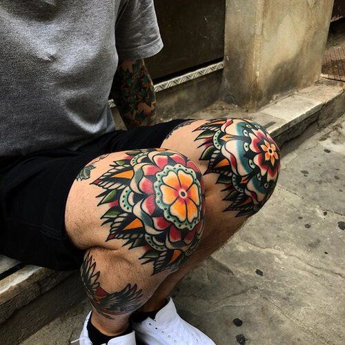 Knee Tattoos 120
