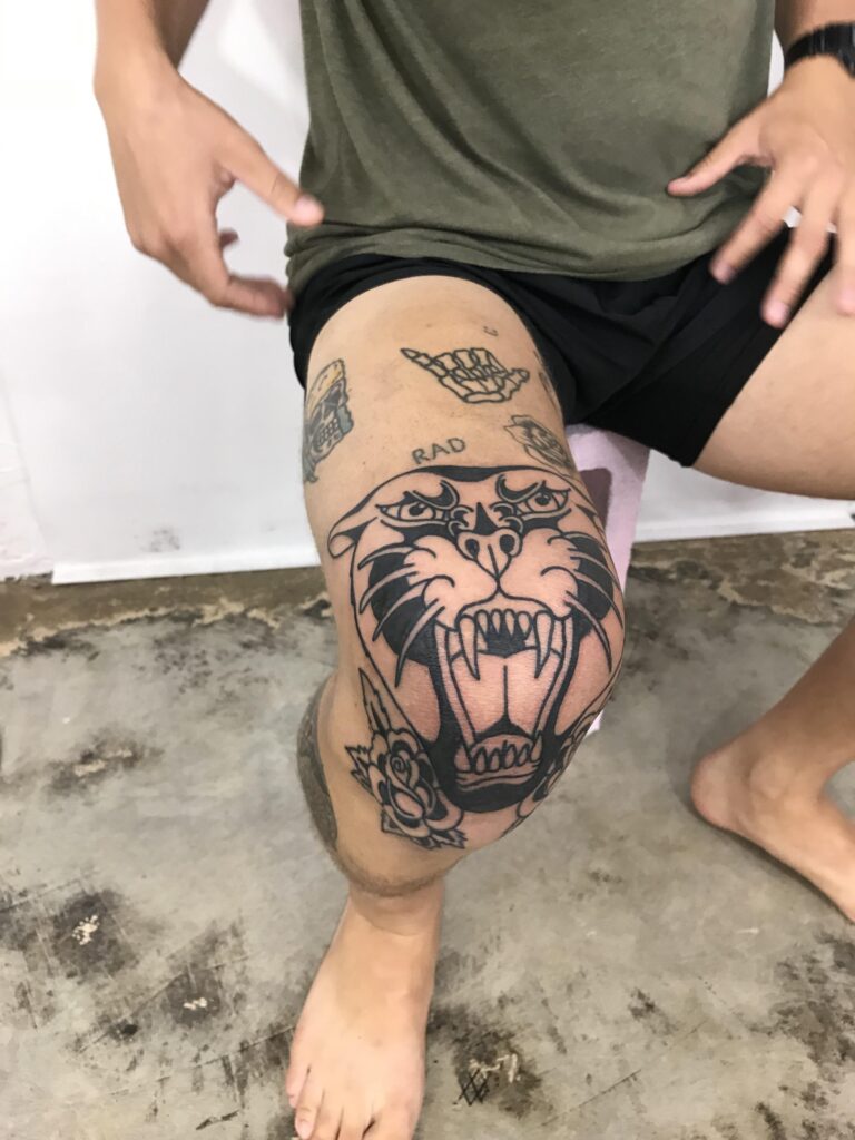 Knee Tattoos 125
