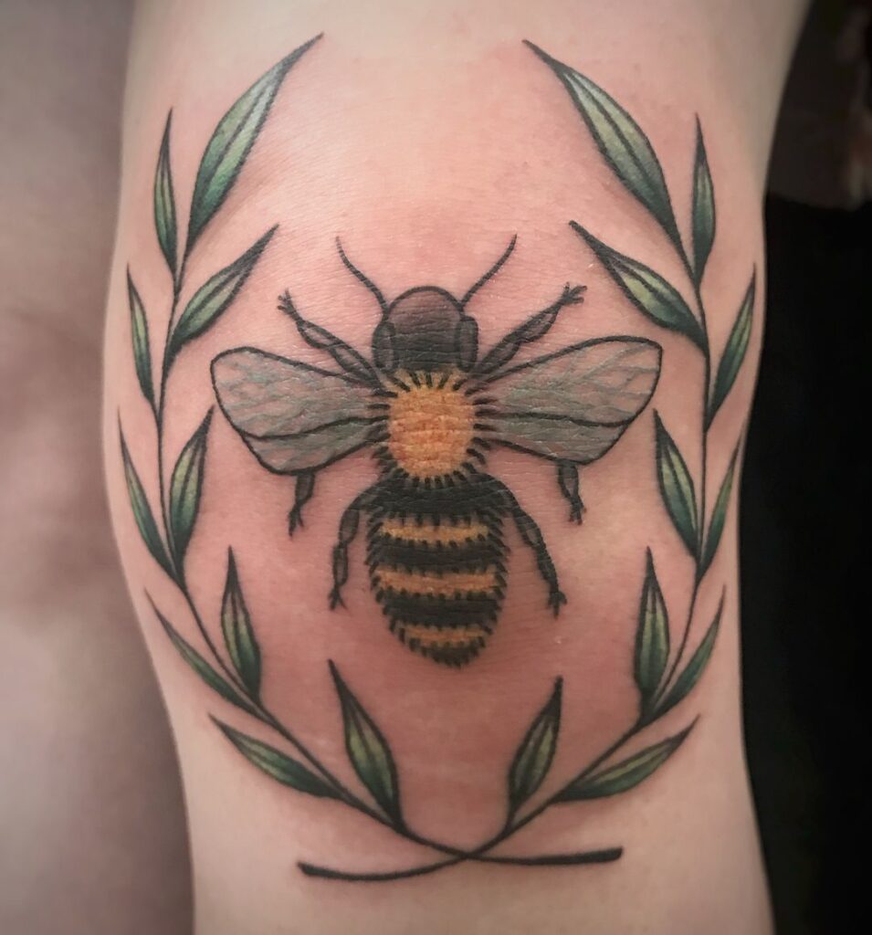 Knee Tattoos 131