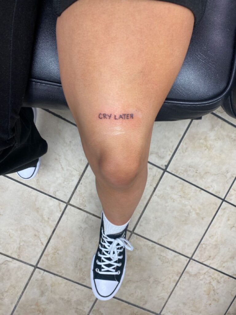 Knee Tattoos 133