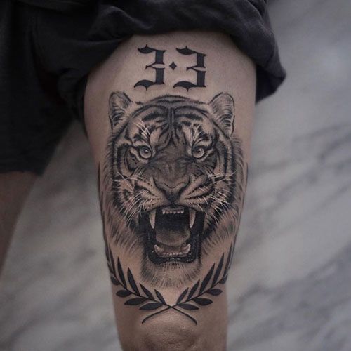 Knee Tattoos 136