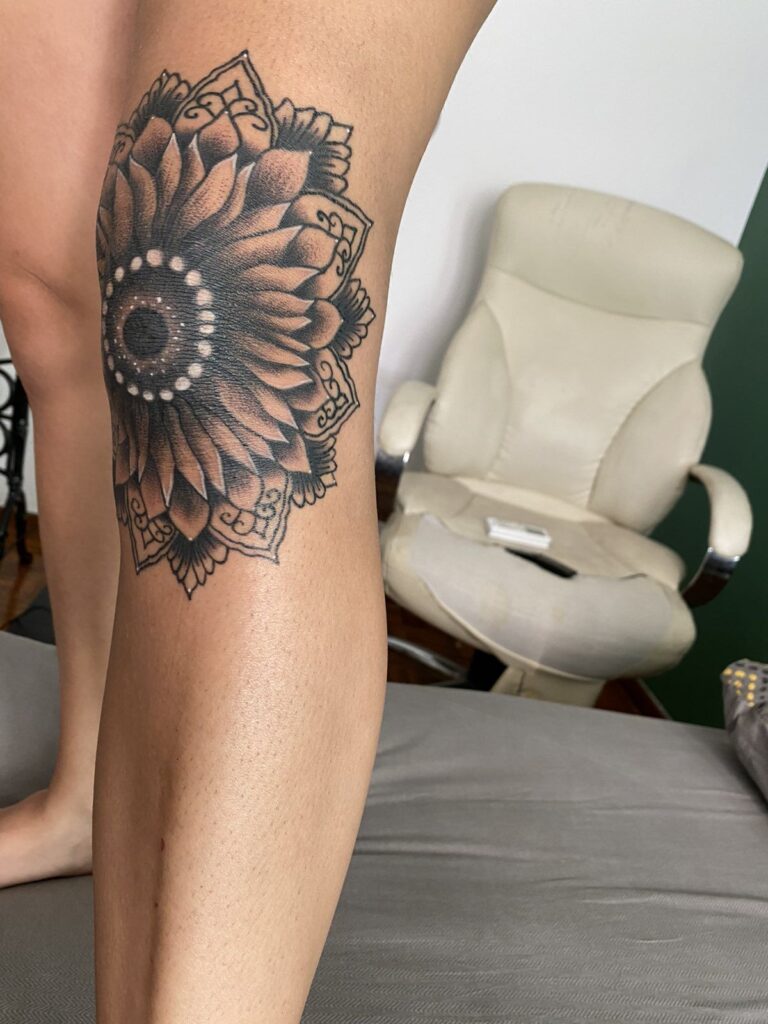 Knee Tattoos 149