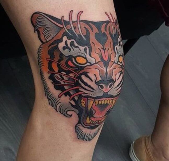 Knee Tattoos 166