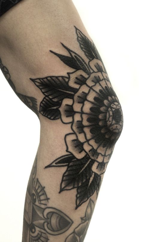 Knee Tattoos 170