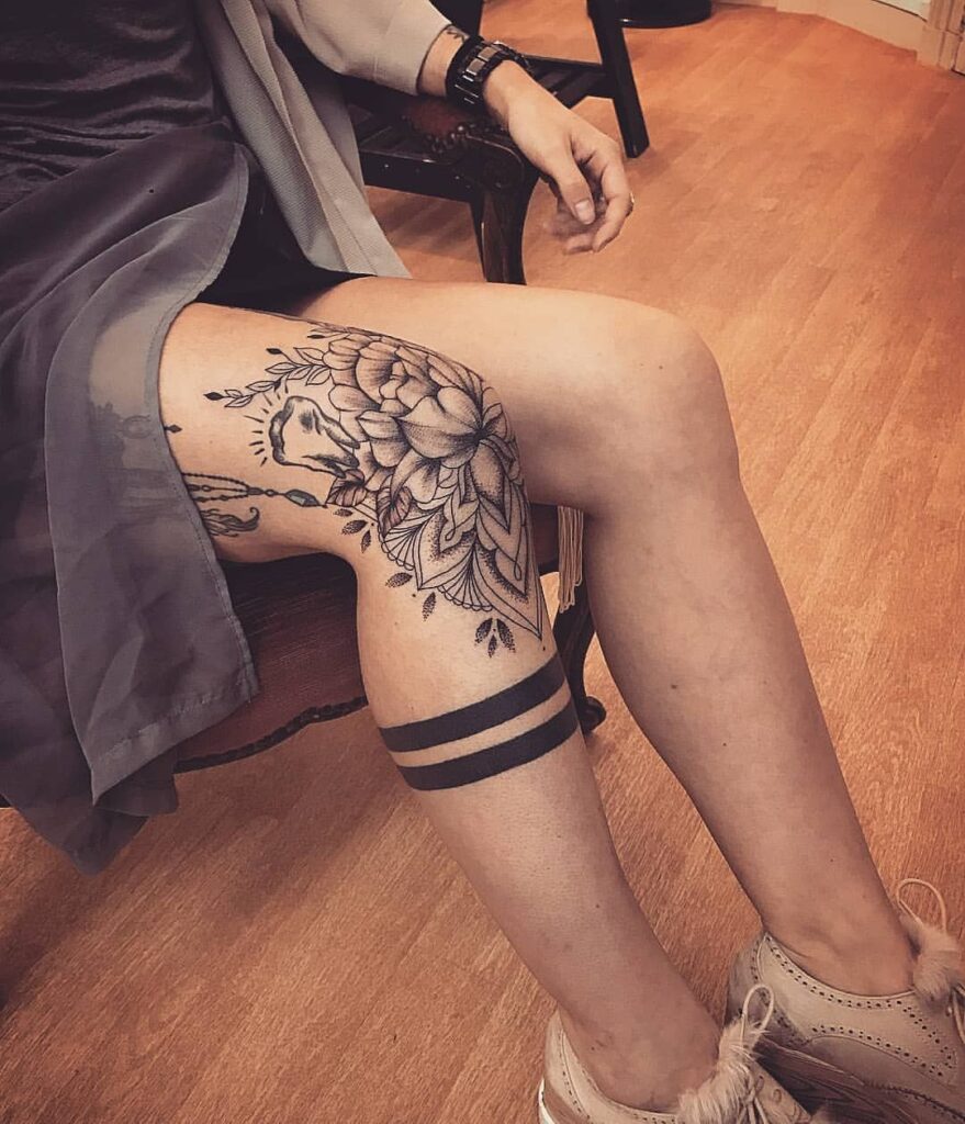Knee Tattoos 171