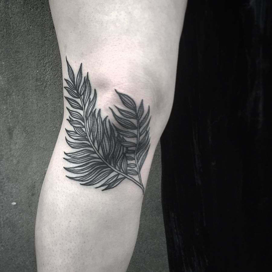 Knee Tattoos 176