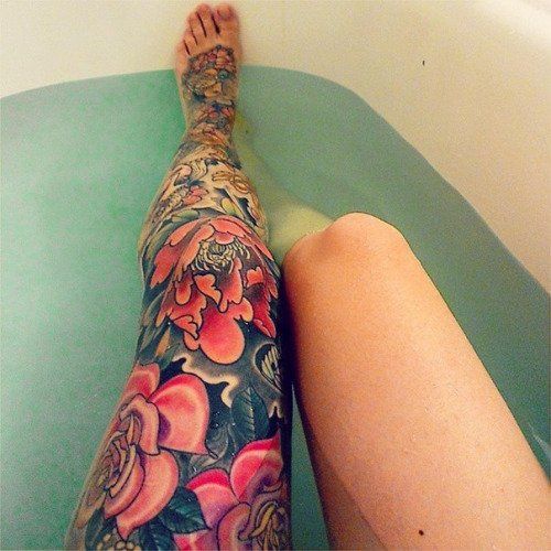 Knee Tattoos 184