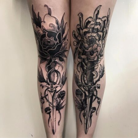 200+ Best Knee Tattoos Designs With Pictures (2023) - TattoosBoyGirl