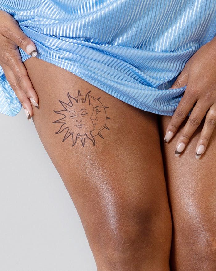 Knee Tattoos 47