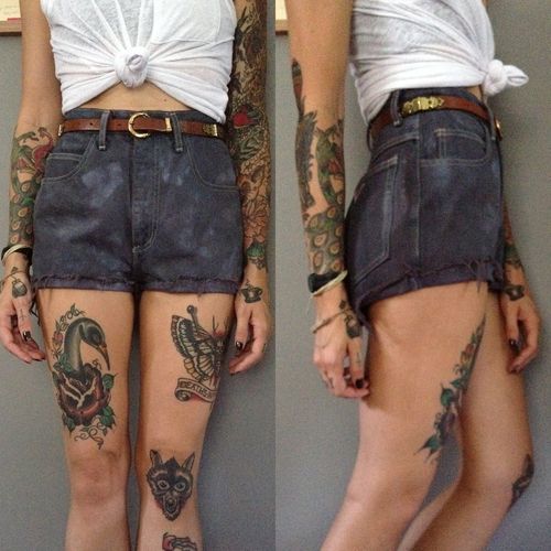Knee Tattoos 55