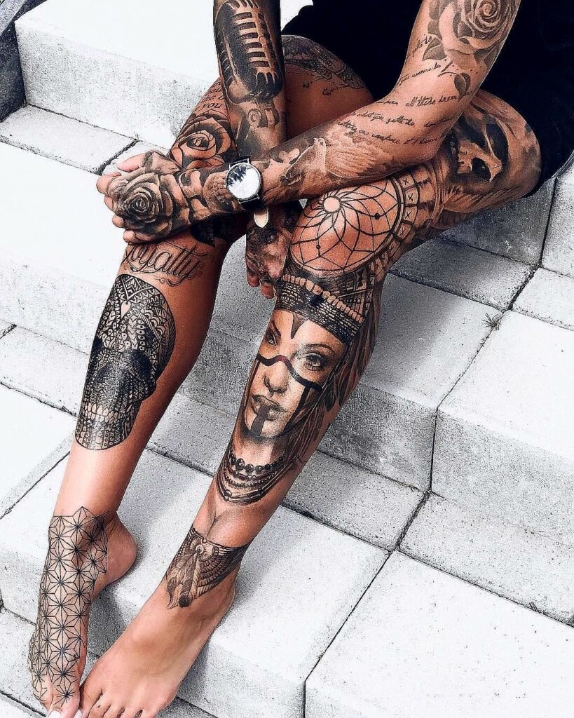 200+ Best Knee Tattoos Designs With Pictures (2023) - TattoosBoyGirl