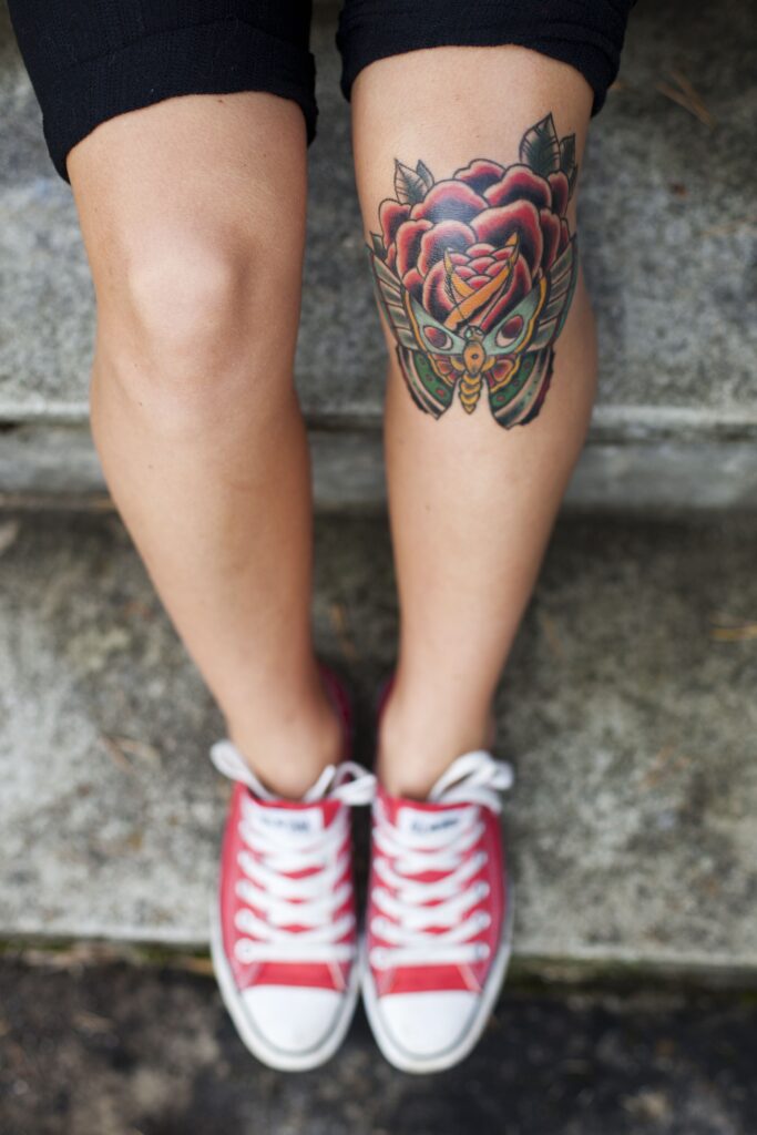 Knee Tattoos 73