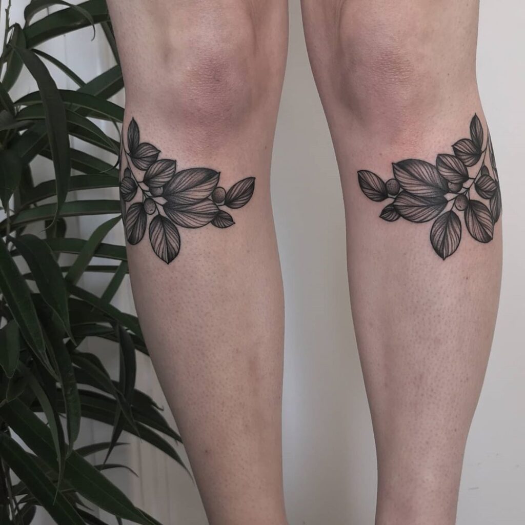 Knee Tattoos 91